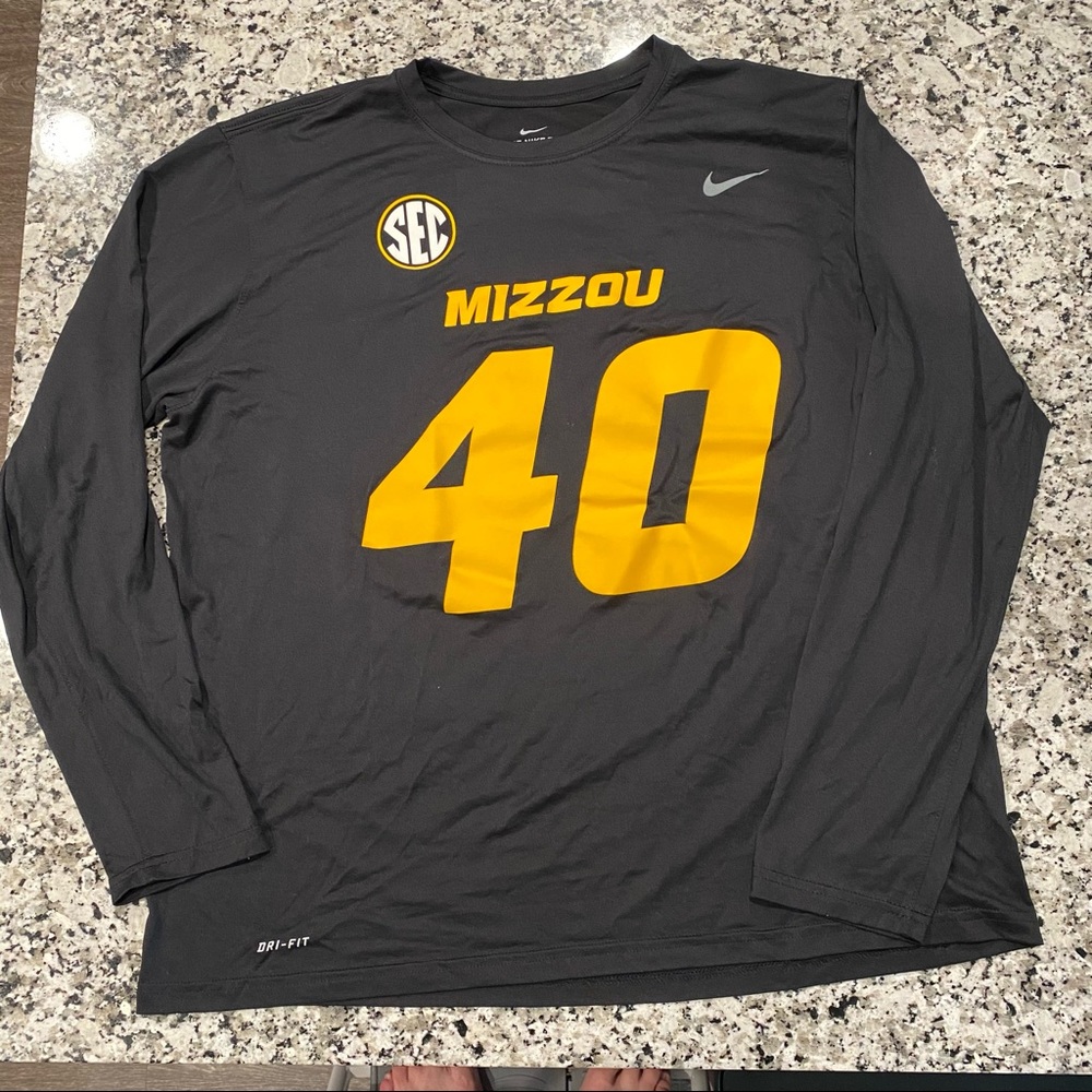 Missouri NIKE Long Sleeve Dri Fit
